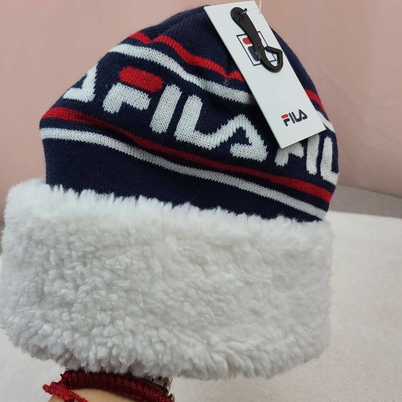 FILA Unisex Winter Hat One Size - Picture 4 of 4